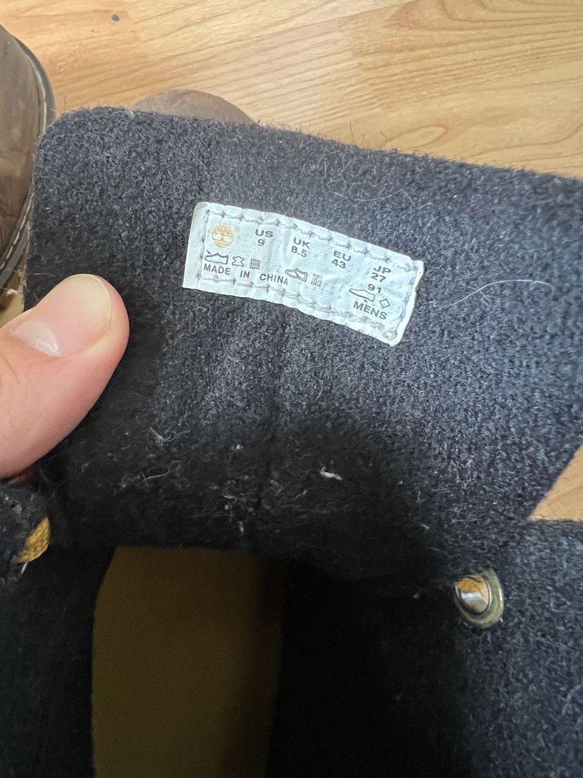 Timberland Earthkeepers Prototype Sample Boots Me… - image 6