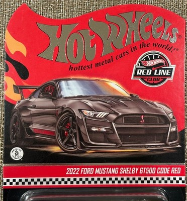 ホットウィール RLC フォード マスタング シェルビーGT500 コドレッド Hot Wheels 2024 RLC 2022 Ford Mustang Shelby GT500 Code Red