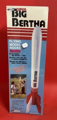 Super Big Bertha Estes Flying Model Rocket Kit FACTORY SEALED
