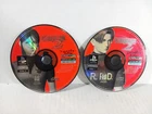 Resident Evil 2 Sony PlayStation 1 PS1 Disks Only Disc Lot Resurfaced Wear
