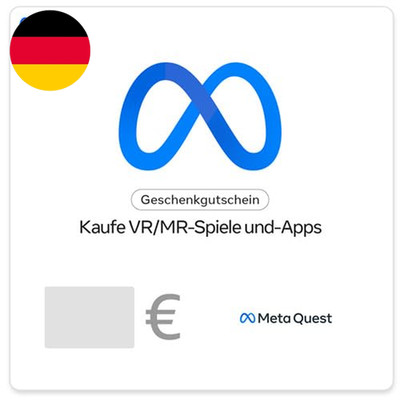 Digitaler Meta Quest-Geschenkgutschein   Für Apps, Spiele Und Erlebnisse   Für D