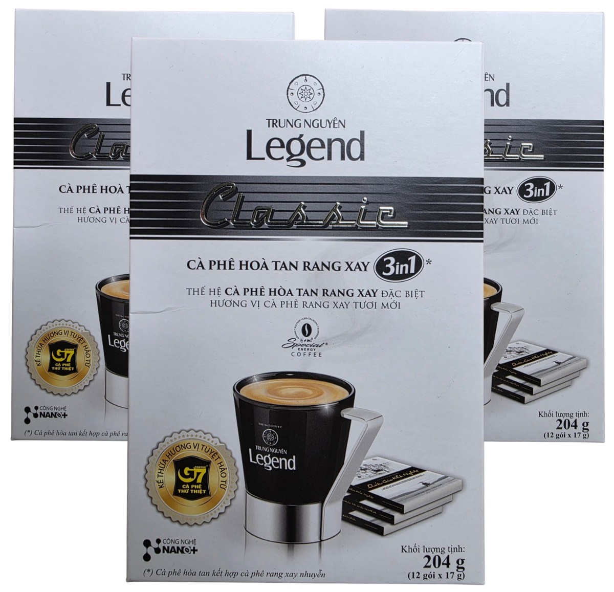 Trung Nguyen Legend Classic 3-in-1 Instant Coffee Mix 36 Sticks