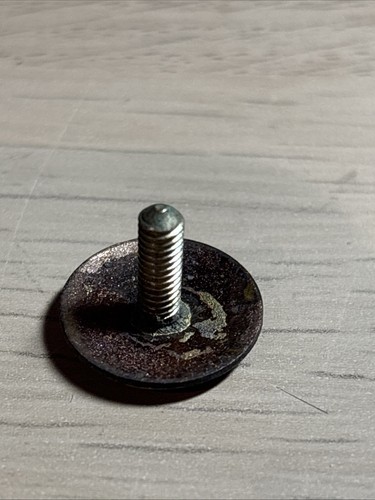 Vintage Cambridge Pye Electronics Enamel Screw Bolt Type Badge Radio Tv Stereo - Picture 4 of 6