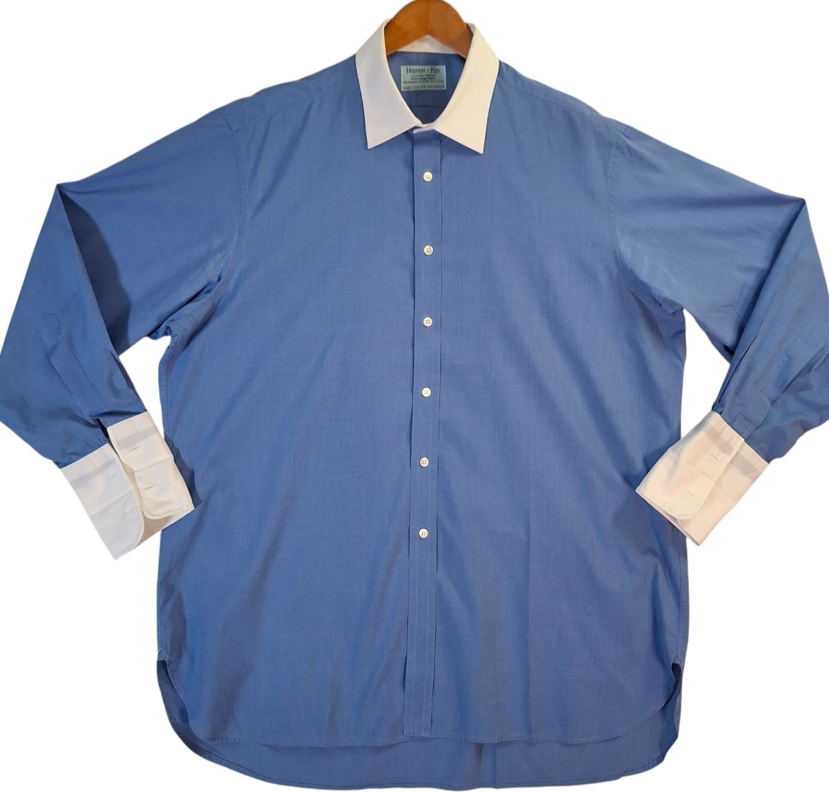 Hilditch & Key Blue Dress Shirts for Men for sale | eBay