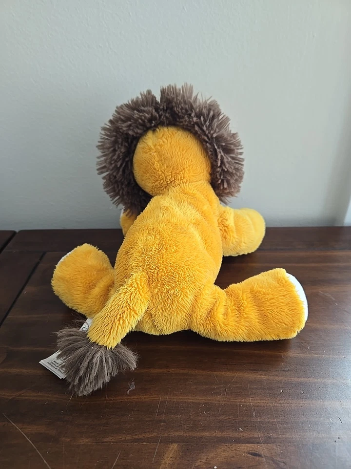 Carters Golden Lion Plush Yellow Brown Stuffed Animal Baby Toy 15090 Retired 10" - Image 3 of 4