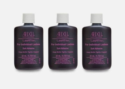 (3 Packs) ARDELL LashTite Dark Adhesive Glue for False Fake Individual Lashes