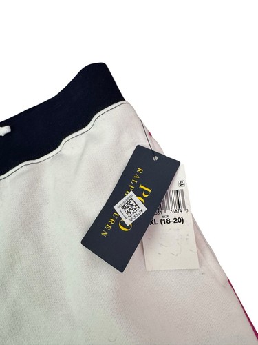 NEW NWT POLO Ralph Lauren Hoodie & Shorts Set XL Boys ColorBlock Sweatsuit men S - Picture 10 of 23