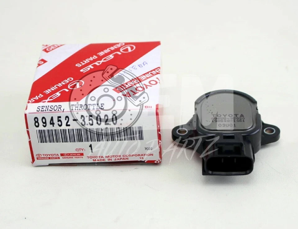 Toyota OEM Throttle Sensor 89452-35020 Tacoma 4Runner Celica Corolla EFI TPS NEW - Image 4 of 4