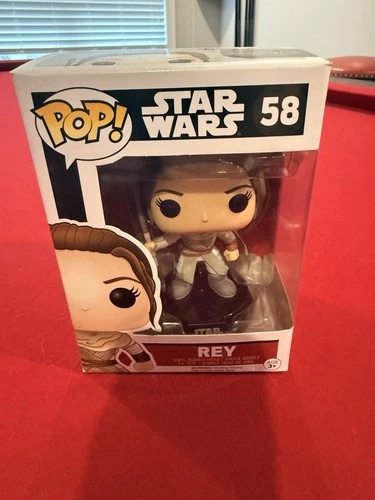 Funko POP! Star Wars - Rey (w/ Staff) #58