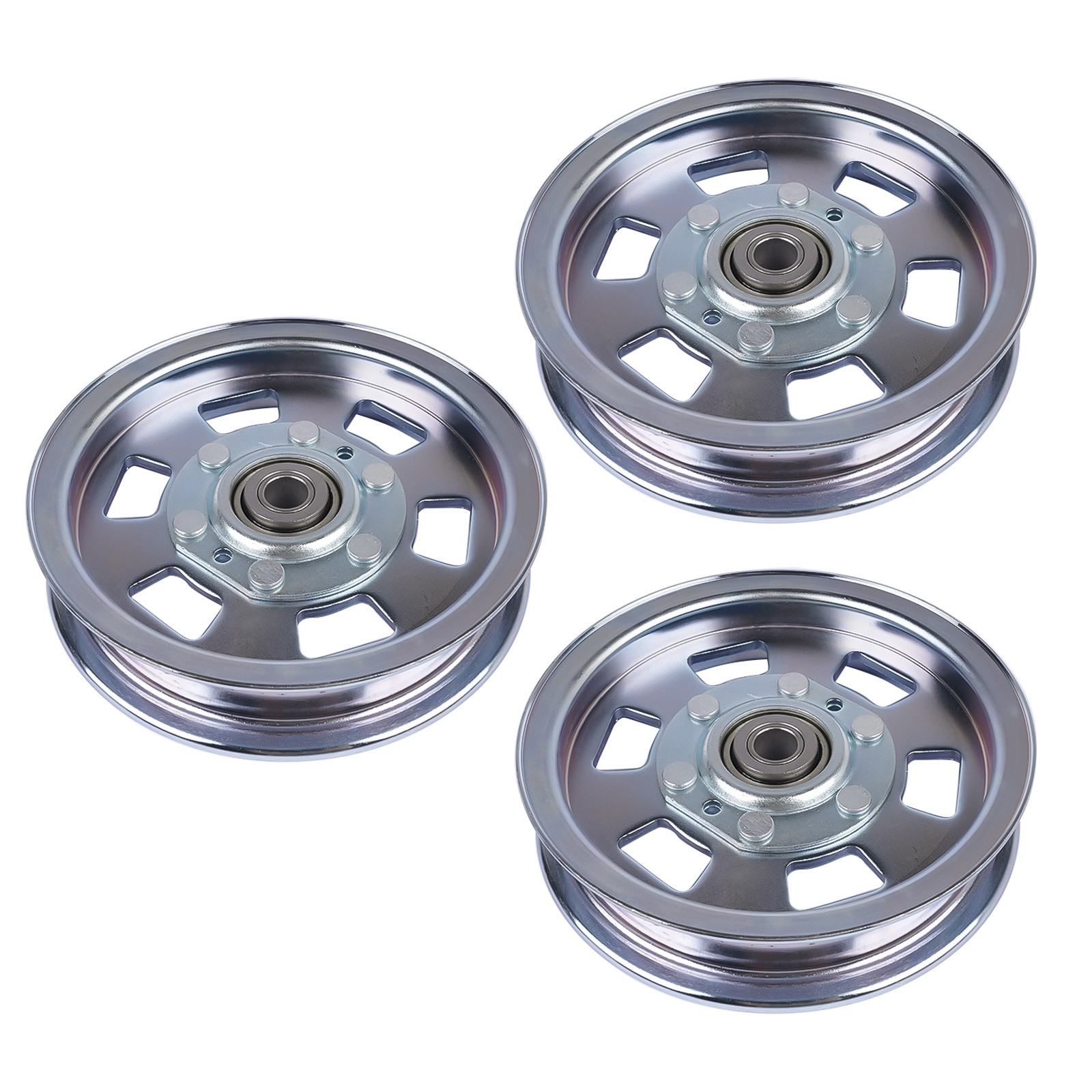 3 Pack Idler Deck Pulley For Bad Boy ZT 48