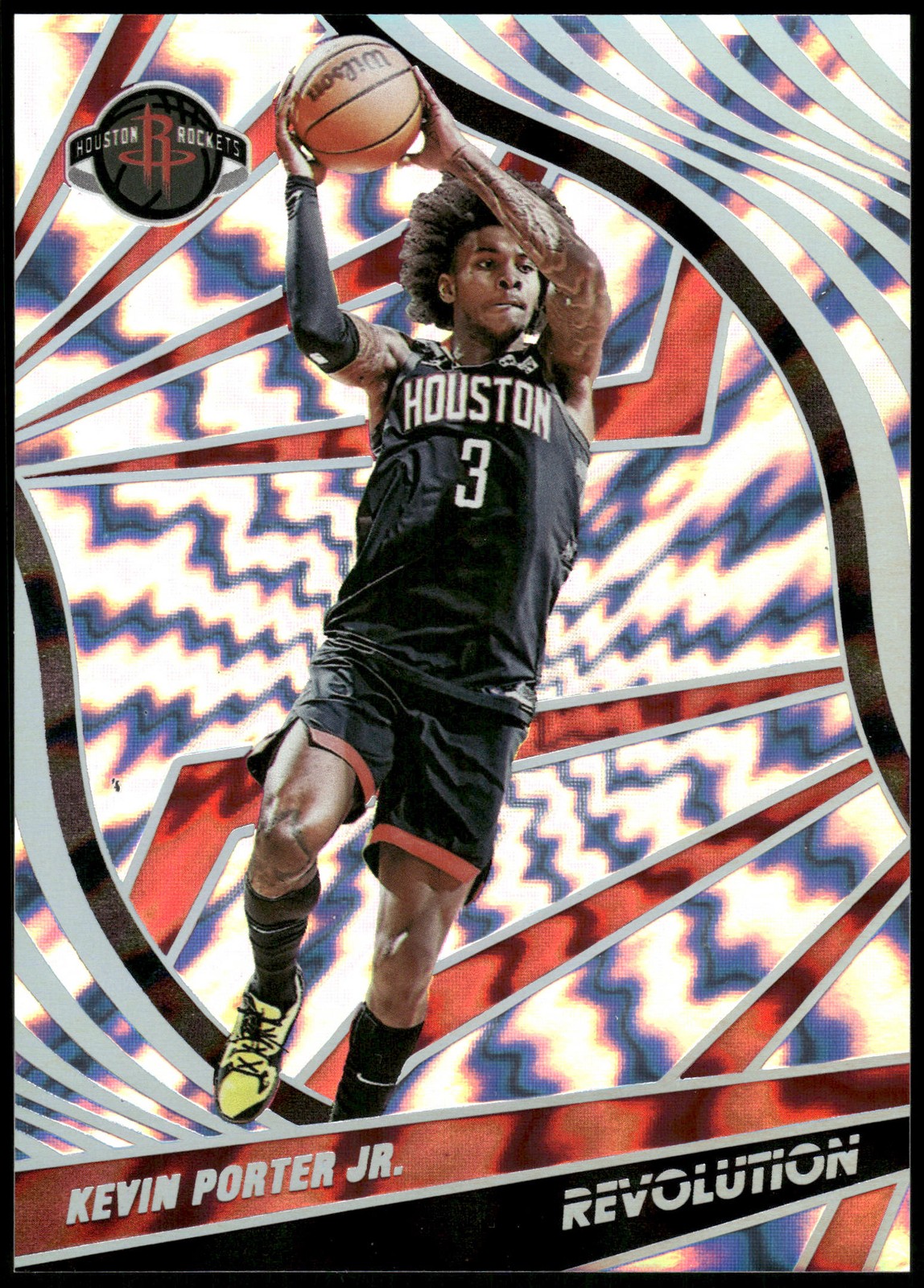 2021-22 Panini Revolution #15 Kevin Porter Jr. Asia Holo Silver #/99