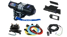 4500 LB KFI Steel Cable Winch & Mount Kit Kawasaki Ridge/Ridge XR 24+