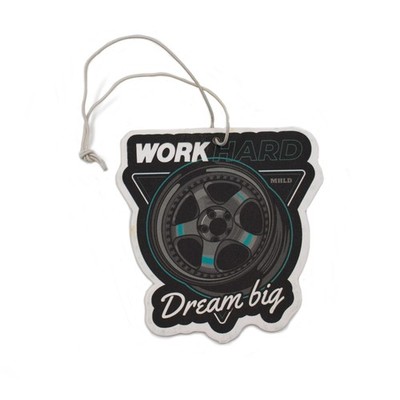 Lufterfrischer Duftbaum für Auto Tuning air freshener 214 Work hard dream big