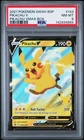 2021 POKEMON SWSH BLACK STAR PROMO PIKACHU VMAX BOX #143 PIKACHU V PSA 8