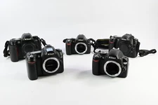 Lot of Nikon DSLR Auto Focus Bodies (for parts & repair) #G916