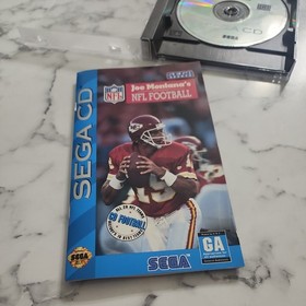Joe Montana's NFL Football (Sega CD) Complete CIB