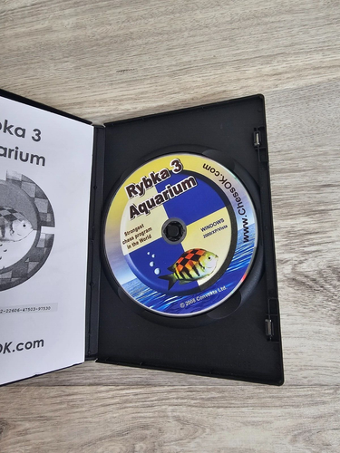 Rybka 3 Aquarium with booklet (DVD). NEW CHESS SOFTWARE 2008 - Afbeelding 2 van 9