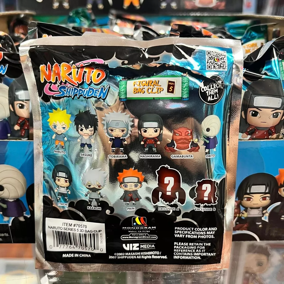 Naruto Shippuden Series 5 Blind Bag Figural Clip