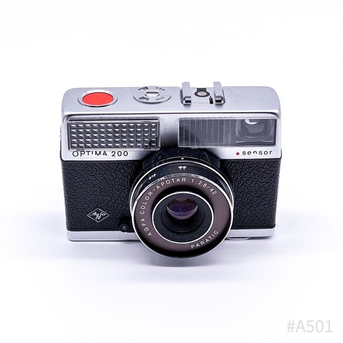 Agfa Optima 200 Sensor Camera Rangefinder Camera Color-Apotar Paratic 1:2.8/42