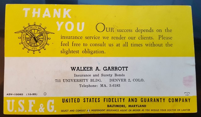 US Fidelity Guaranty Company Insurance Denver CO