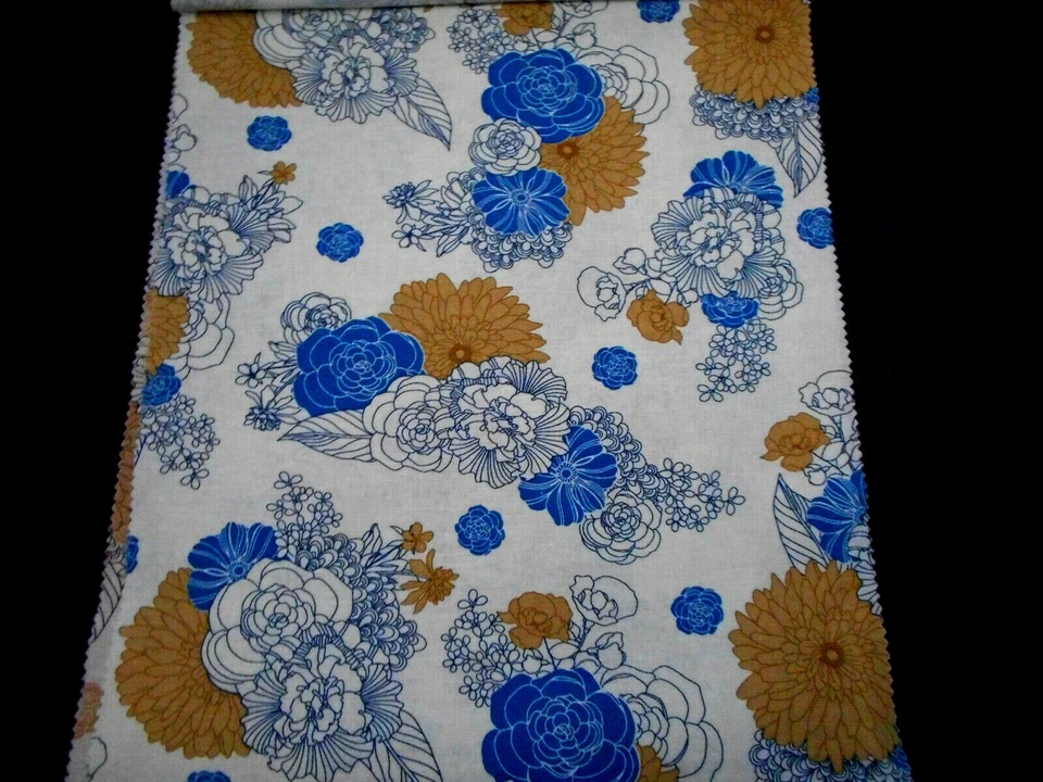 1 Pack Robert Kaufman Samples Floral La Femme 4 Fabrics 55% Linen & 45% Cotton - Image 4 of 4