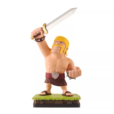 NEW COC Clash of Clans Barbarians Painted Figure 15cm/6inches