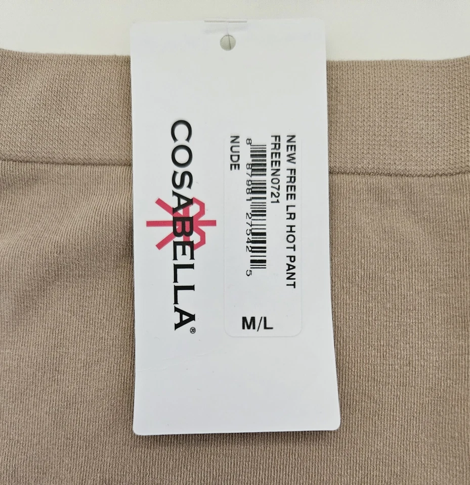 COSABELLA Bragas Desnudo Libre LR Caliente Pantalón Transpirable Suave Bambú Boyshort M/L NUEVO Foto 4 de 4