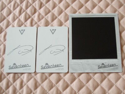 SEVENTEEN 1st Album Love&Letter Repackage VERY NICE Polaroid