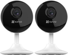 EZVIZ C1C 2 Pack Mini Indoor Security Camera Wireless with App, 1080P Wifi
