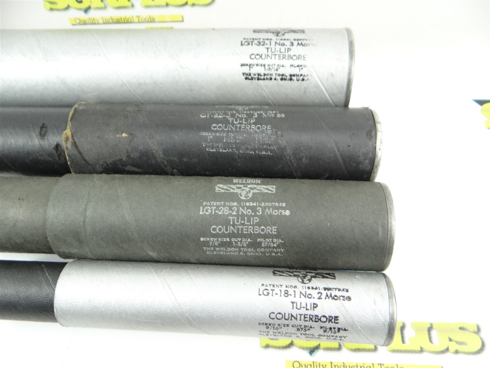 4 NEW! WELDON 2MT & 3MT HSS "TULIP" COUNTERBORES .875" TO 19/16" C. DIA eBay