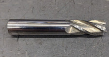 Solid Carbide Square End Mill for Aluminum 1/2" CD 1-3/32" LOC 1/2" SH 4 Flute
