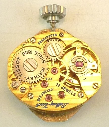 Mathey Tissot 722 Mechanical Wristwatch Movement - Parts / Repair - Picture 4 of 7