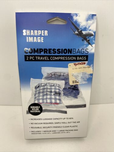 Sharper Image 2pc Travel Compression 