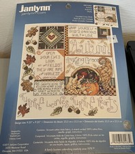 Janlynn Counted Cross Stitch Kit 080-0483 Autumn New Sealed