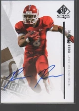 ROBBIE ROUSE 2014 SP AUTHENTIC  ROOKIE CARD AUTO  #31