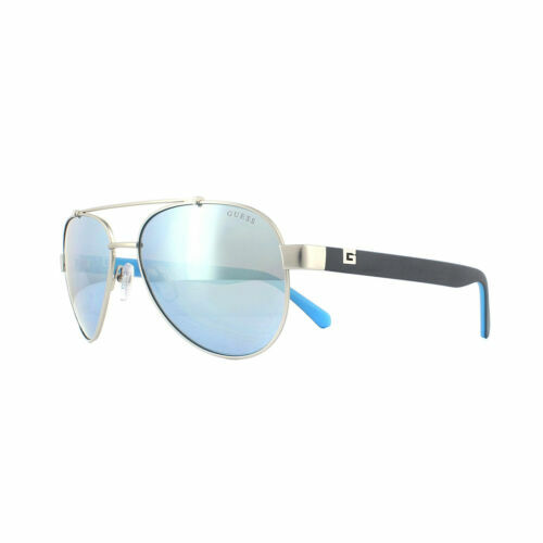 NWT Guess GU00135-52Y Dark Havana Oversized 61mm Sunglasses display picture 3