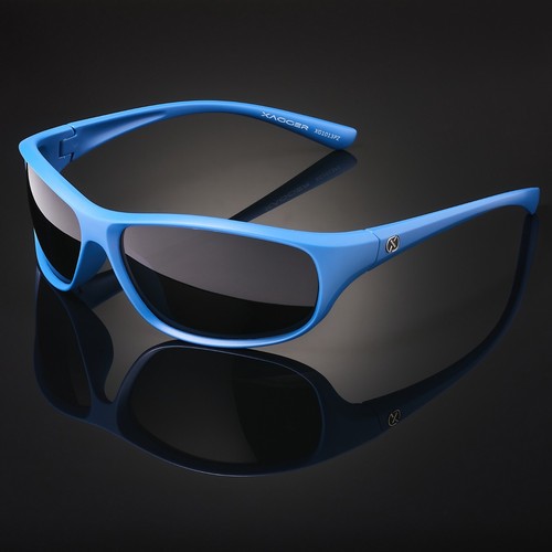 Xagger Polarized Wrap Around Sunglasses for Men Women Running Driving Fishing - Picture 11 of 20