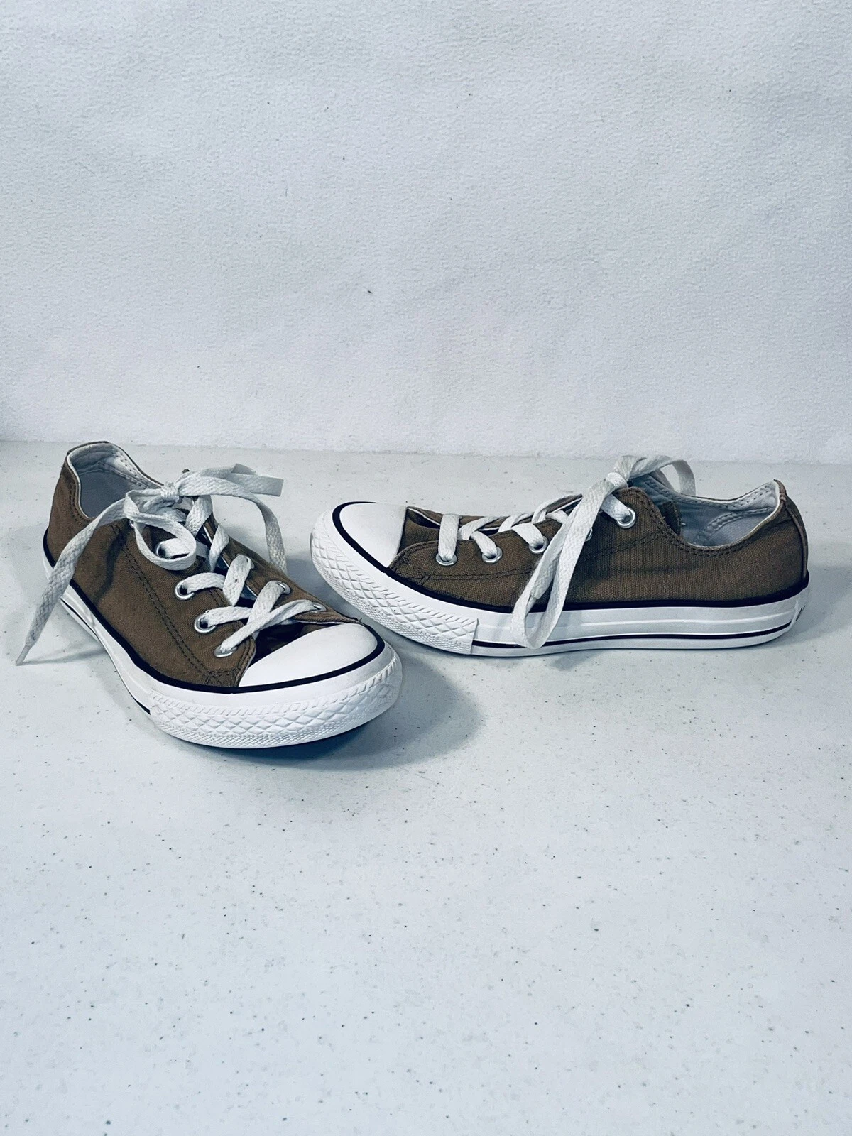 Converse CTAS Oxford tela. Sneakers unisex Youth 2 basse. 322017F. Marrone.