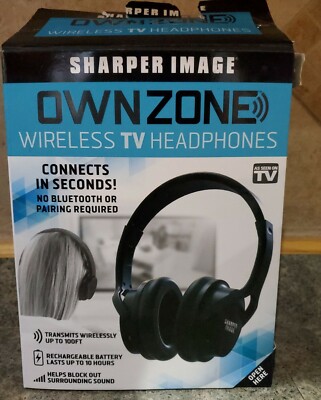 Ownzone Wireless Tv Sharper Image Own Zone Headphones