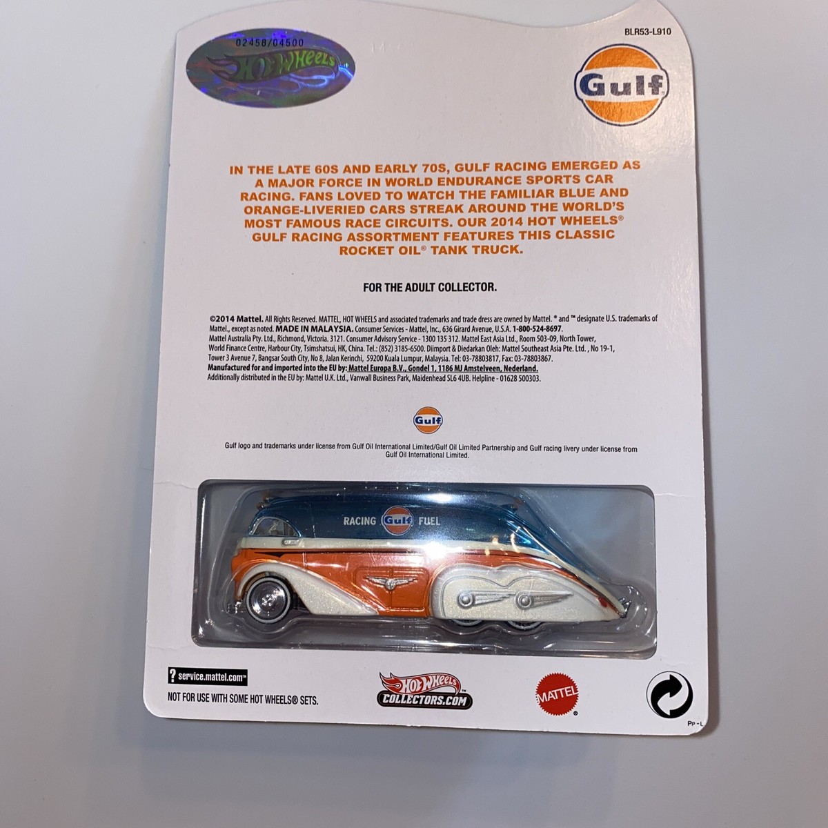 Hotwheels rlc gulf rocket oil-free shipping | eBay