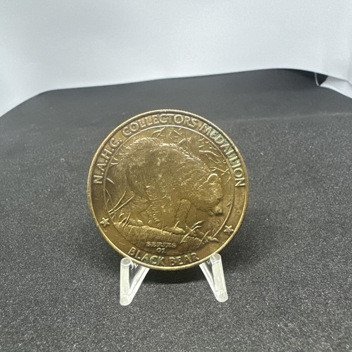 N.A.H.C Collectors Medallion "Black Bear" Coin B9