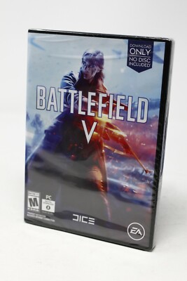Battlefield V - PC EA Origin Action Warfare Game  - New Sealed - See Desc