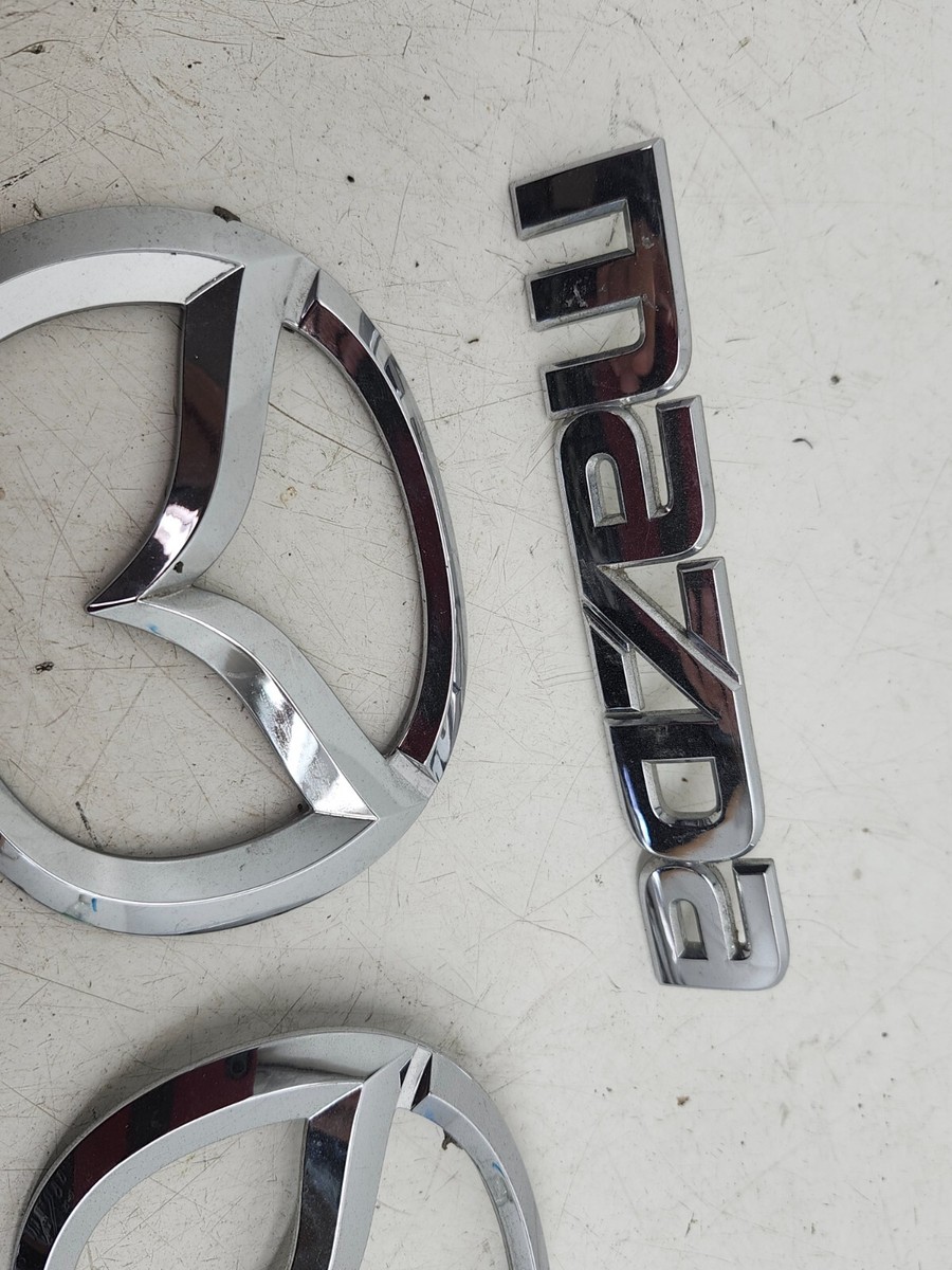 JDM MAZDA RX-8 RX8 SE3P SET OF EMBLEMS OEM | eBay