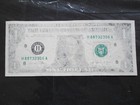New Listing2021 U.S. One Dollar bill missing 2nd print on obverse Printing Error + 3 other