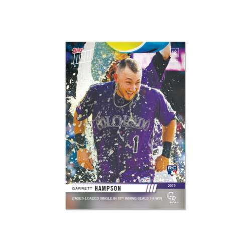 2019 Topps Now 712 Garrett Hampson