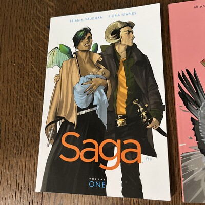 Saga Volumes 1,2,3,4,5,6,8 by Brian K. Vaughan 9781534303492| eBay