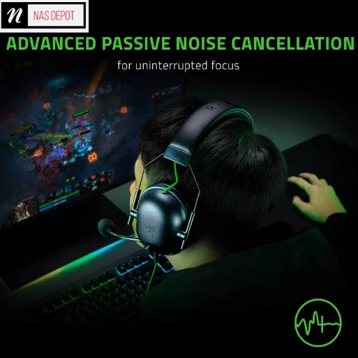 Razer BlackShark V2 X USB Sound Card Headset - Black (RZ04-03230100-R3M1) - Image 2 of 4