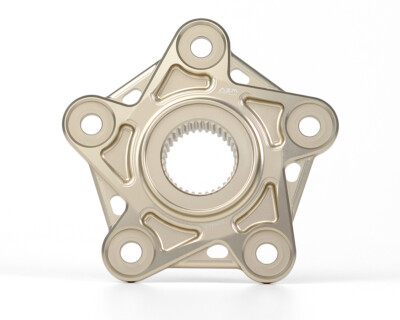 AEM Factory Ducati Hinterrad Flansch Spin - Hypermotard 821/939/939SP - Ti...