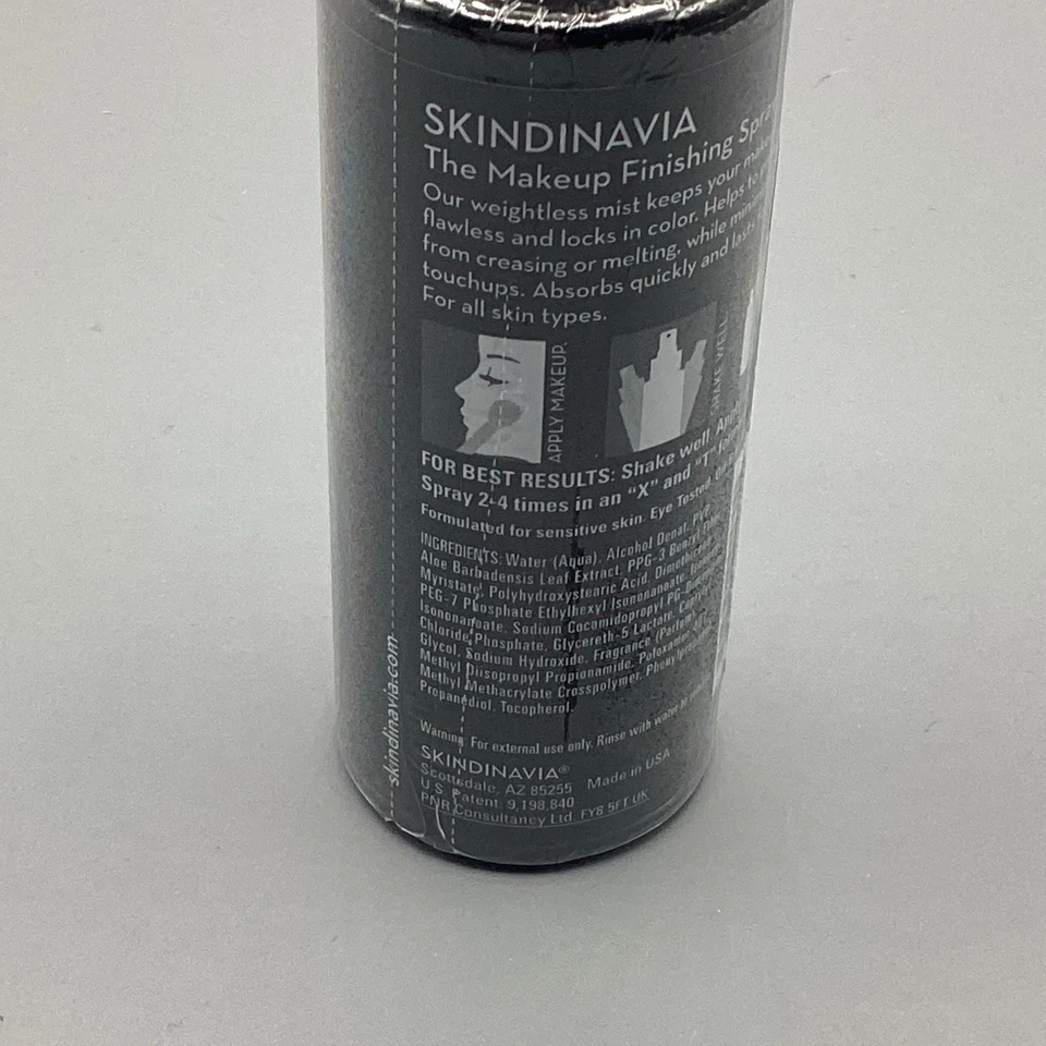 Skindinavia The Makeup Finishing Setting Spray Larga Duración 4 OZ NUEVO SELLADO Foto 4 de 4
