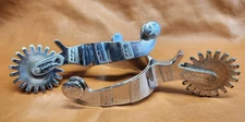 Vintage  CROCKETT Mounted Spurs